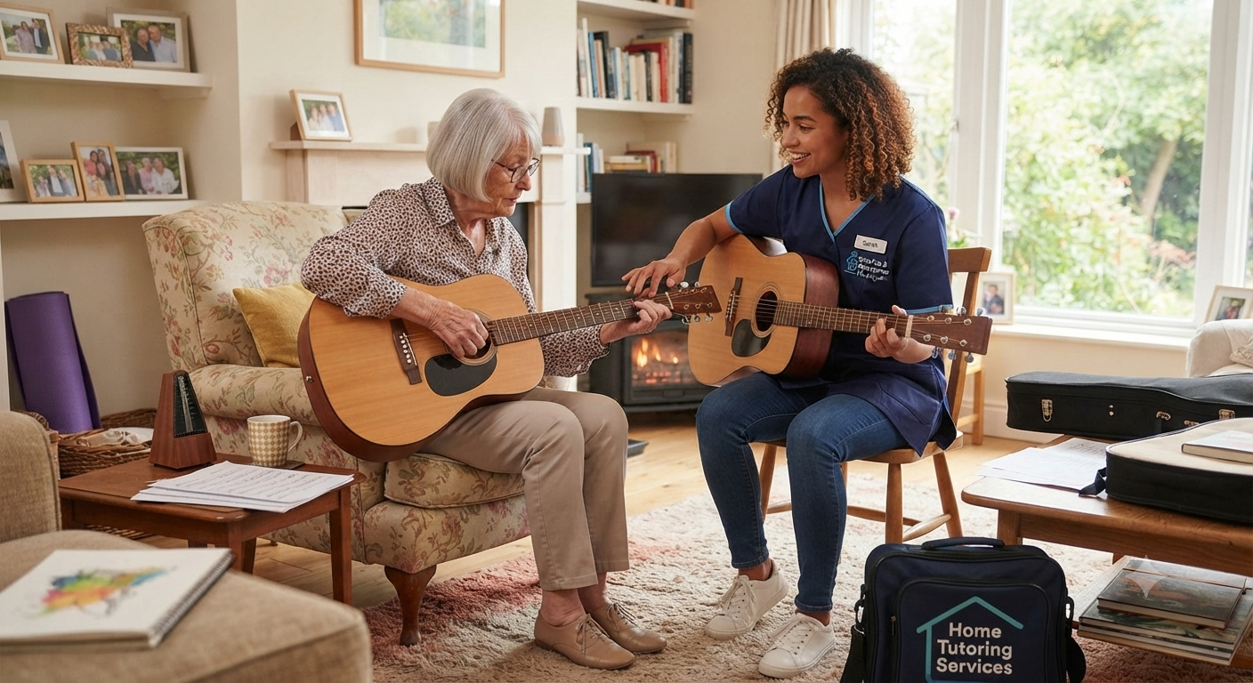 Cours à domicile (sport, musique, arts)