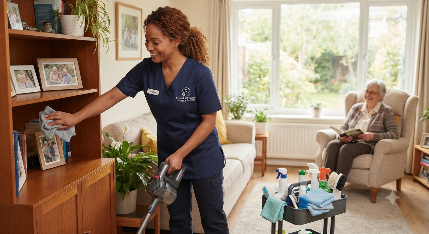 Ménage à domicile professionnel